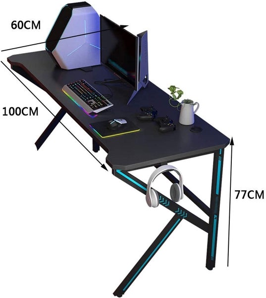 Gaming Desk Computer Desk Table (OVER STOCKED) Carousel 2