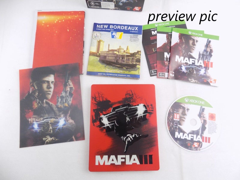 XB1 MAFIA III Deluxe Edition (EB Games Exclusive)-!! FREE COURIER TT + SIGNED !! Carousel 6