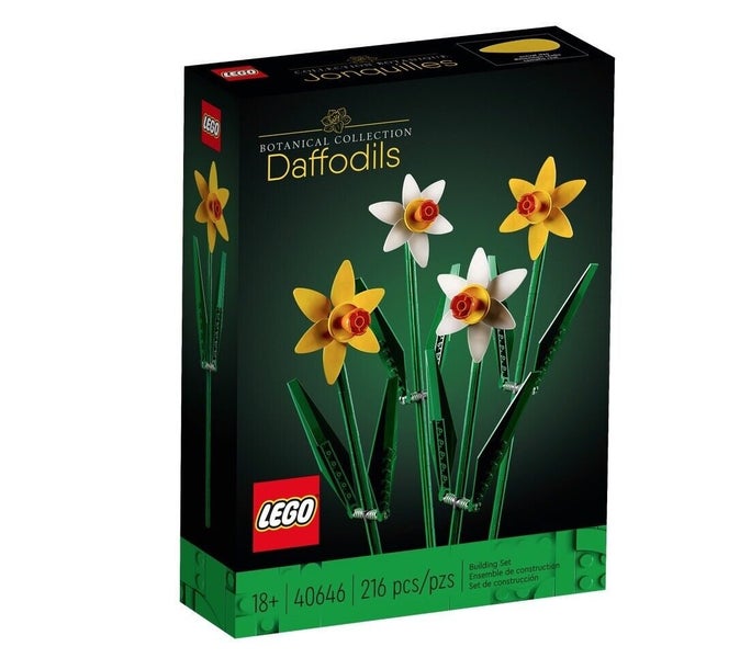 $1 RESERVE LEGO Iconic Daffodils 40646 Carousel 1