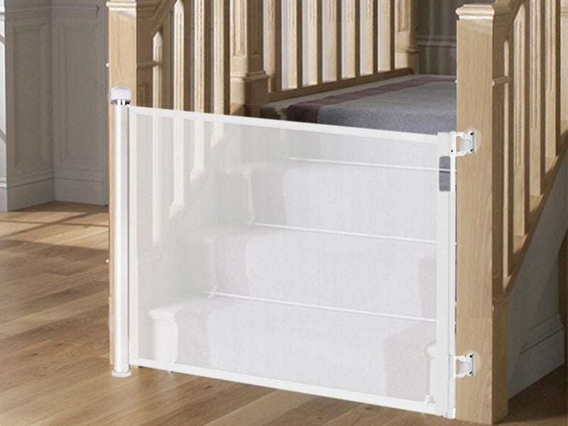 Pet Safe Security Fence Mesh Barrier-White Carousel 1