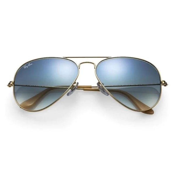 Ray-Ban RB3025 001/3F 58-14 Aviator Gradient sunglasses - Polished Gold - Met... Carousel 5