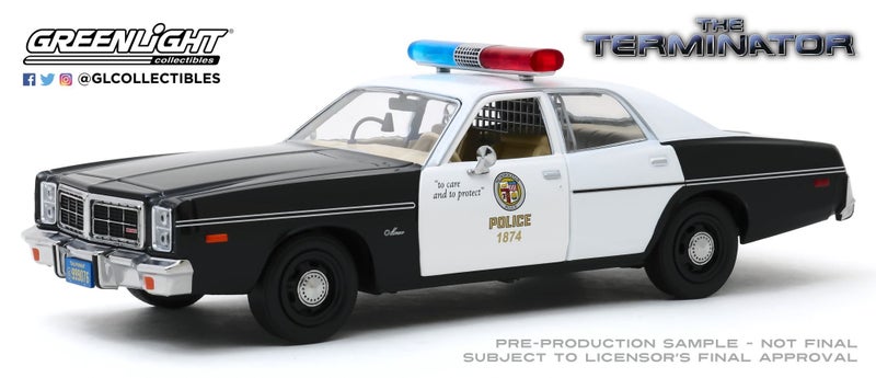 GreenLight GL-84101 1977 Dodge Monaco Metropolitan Police Carousel 1