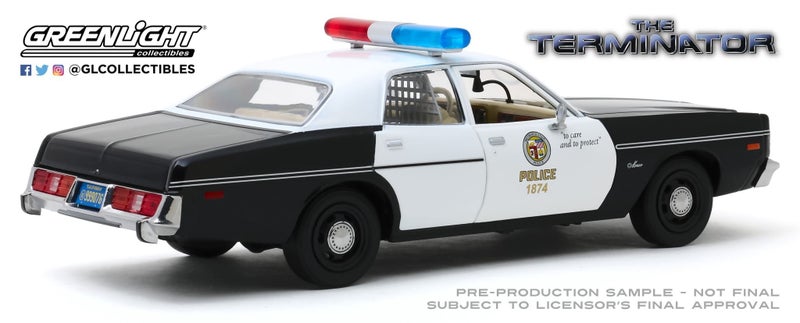 GreenLight GL-84101 1977 Dodge Monaco Metropolitan Police Carousel 2