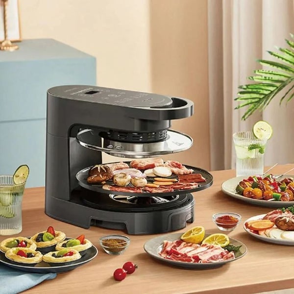 Hoper Layer Air fryer 5L Carousel 2