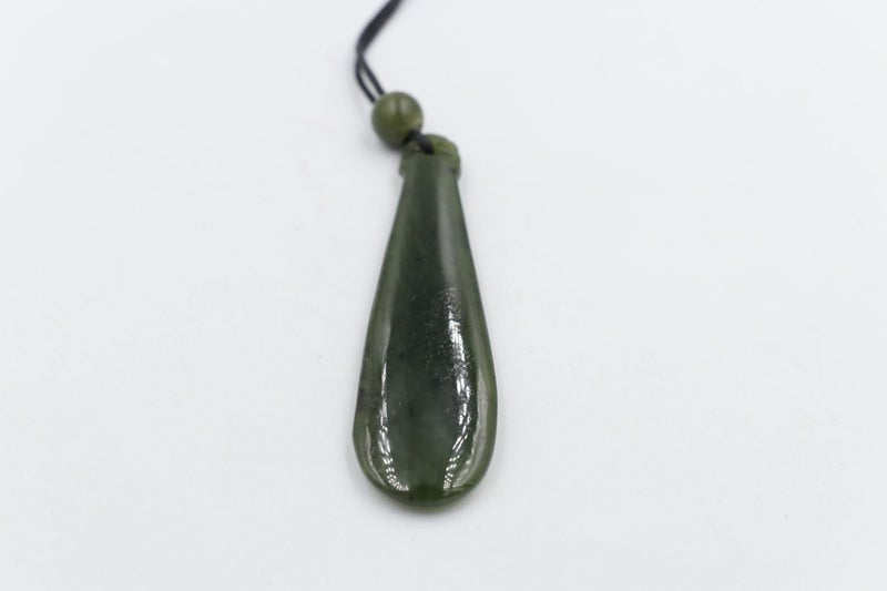 New Zealand Greenstone Polished Mere 80mm Carousel 2