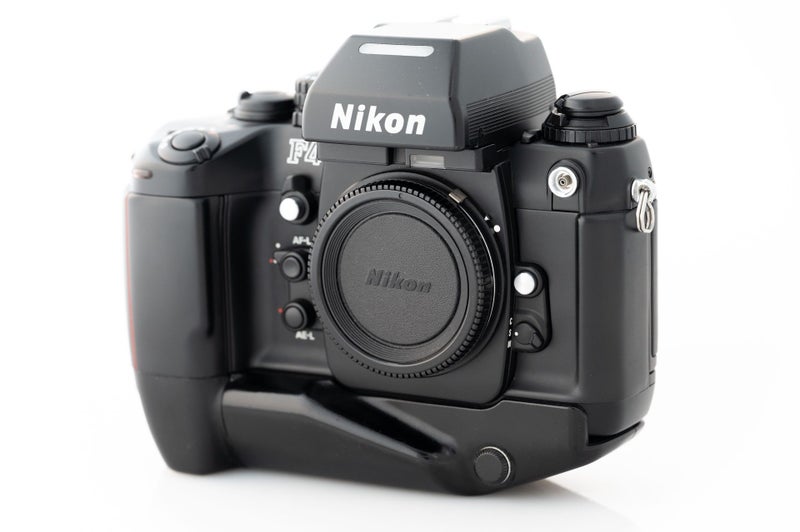 Nikon F4s Pro 35mm Camera Body with MB-21, A+ Condition Carousel 1