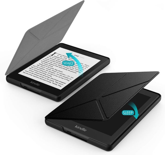 Smart Case Cover Folding Protective Shell for Kindle E-Reader-Green Carousel 2