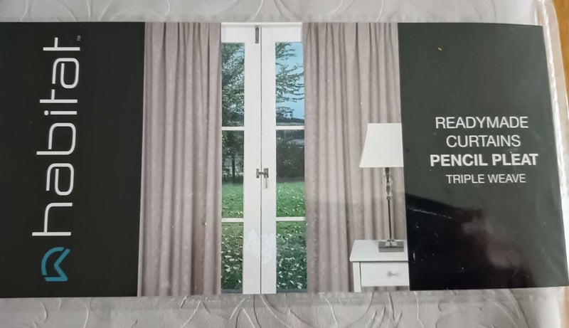 HABITAT PENCIL PLEAT CURTAINS Carousel 2