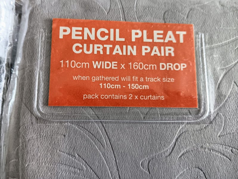 HABITAT PENCIL PLEAT CURTAINS Carousel 3