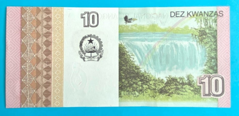 Angola 10 Kwanzas Note - UNC Carousel 2