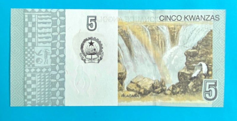 Angola 5 Kwanzas - UNC Carousel 2