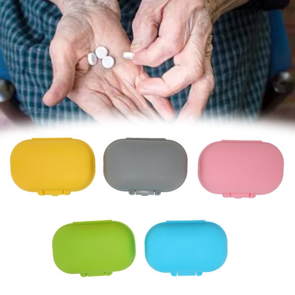 pills organizer pills case medicine box portable medicine box plastic storage Carousel 2