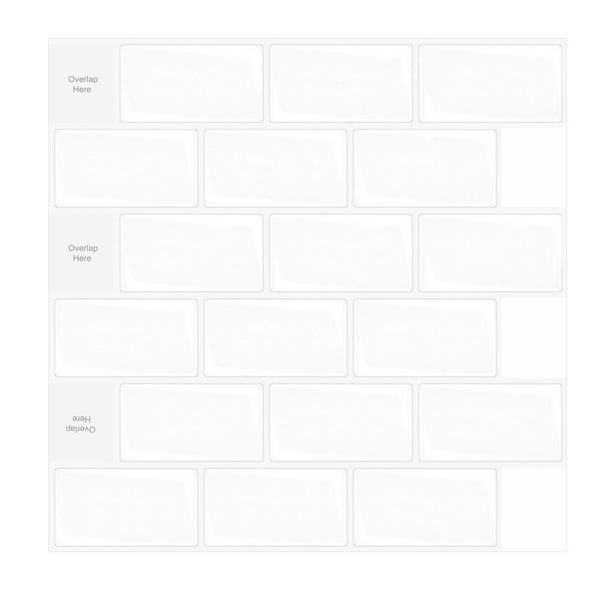 NEW 5Pcs Self Adhesive Wallpaper 3D Wall Tiles Sale Sale Carousel 2