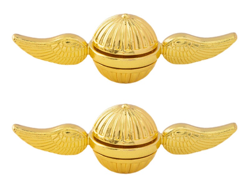 2 X Snitch Fidget Spinner Toy Harry Potter Sphere Finger Spinner Toys Gold Carousel 1