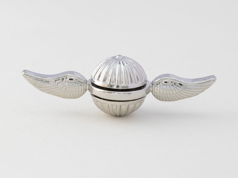 2 X Snitch Fidget Spinner Toy Harry Potter Sphere Finger Spinner Toys Silver Carousel 2
