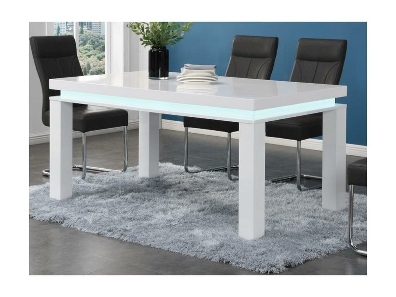 Aspen Dining Table, White High Gloss, Classy? Solved! Carousel 2