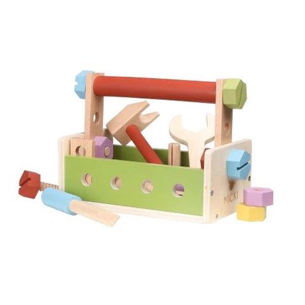 Micki Tools Build and Play Tool Box with Tools Carousel 1