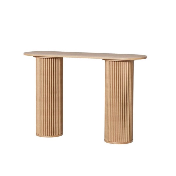 Console Table Oval 115cm Pine Blake Carousel 1