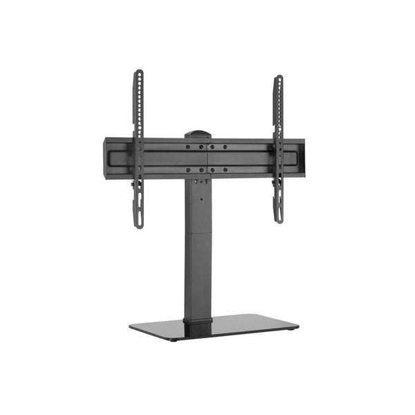 Brateck TV Desk Stand - Glass Base Supports 37"-70" TV (LDT03-23L) Carousel 1
