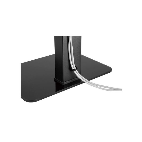Brateck TV Desk Stand - Glass Base Supports 37"-70" TV (LDT03-23L) Carousel 5
