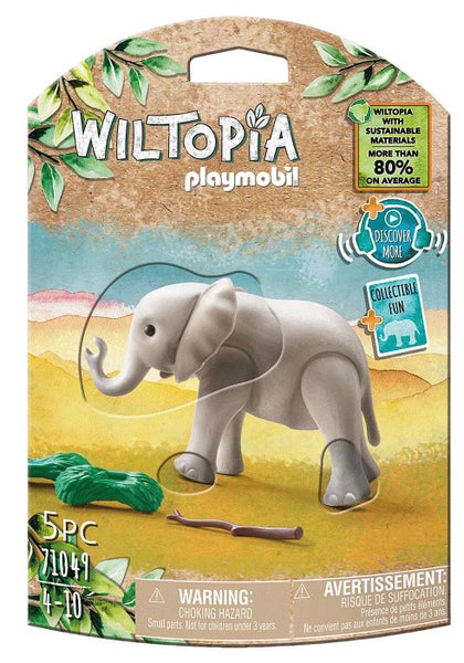 Playmobil: Young Elephant (71049) Carousel 1