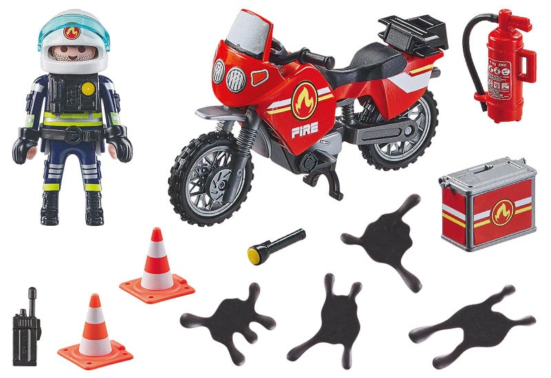 Playmobil: Fire Engine at the Scene of Accident (71466) Carousel 2