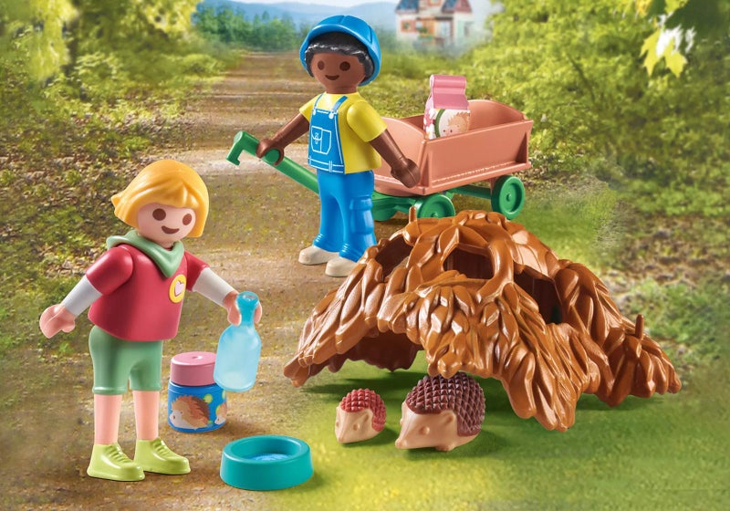 Playmobil: Care of the Hedgehog Family (71512) Carousel 3