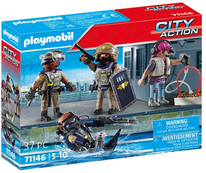 Playmobil: Tactical Unit - Figure Set (71146) Carousel 1