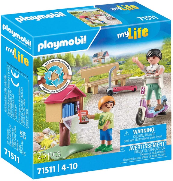 Playmobil: Book Exchange for Bookworms (71511) Carousel 1