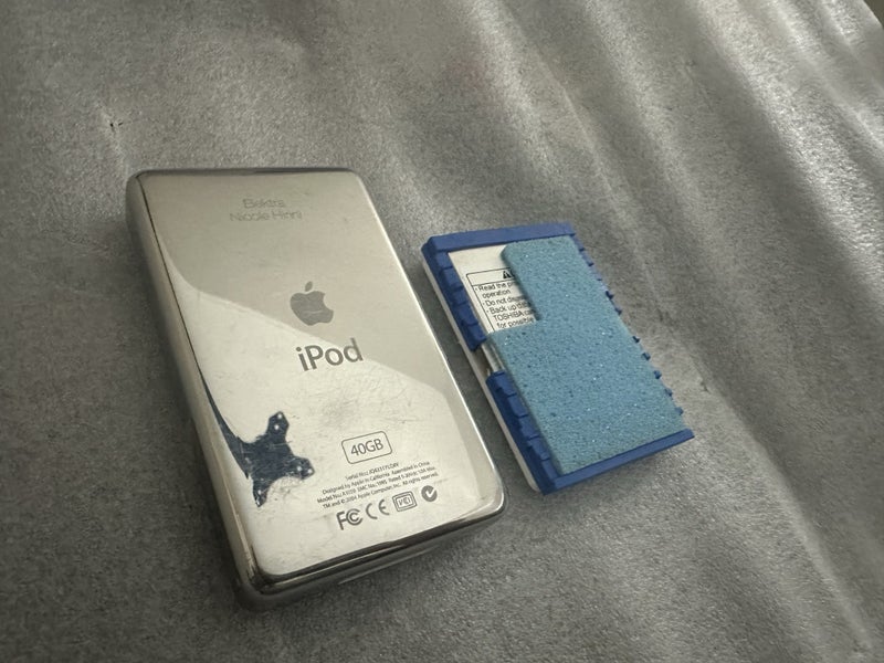 iPod classic with battery upgrade & extra gen 5 hard drive Carousel 1