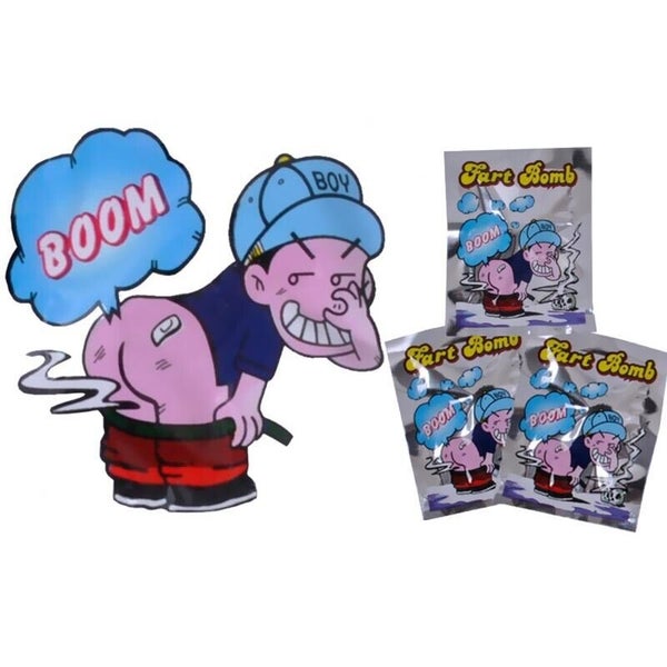 20x Fart Bomb Bombs Bag Very Smelly Novelty Stink Prank Gag Trick Joke Game Carousel 2