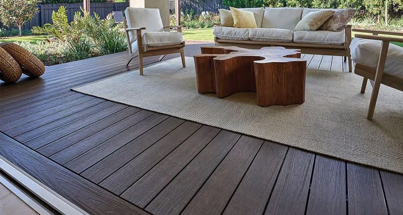 BIG SALE! 4.8M 3D EMBOSSED COMPOSITE CHOCOLATE DECKING PLENTY OF STOCK Carousel 12