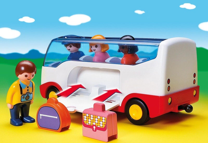 Playmobil: 1.2.3 Airport Shuttle Bus (6773) Carousel 5