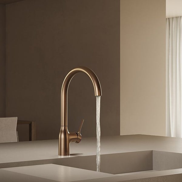 MANIA GOOSE NECK KITCHEN MIXER - CHOCOLATE RED PVD - DELETED LINE Carousel 3