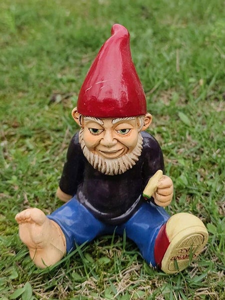 "Gnomey" the Evil Weed Smoking Garden Gnome Carousel 1