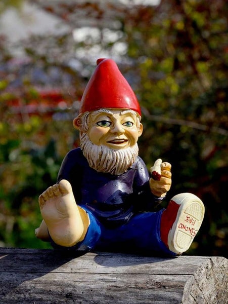 "Gnomey" the Evil Weed Smoking Garden Gnome Carousel 2