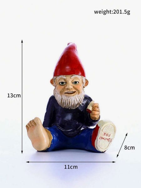 "Gnomey" the Evil Weed Smoking Garden Gnome Carousel 4