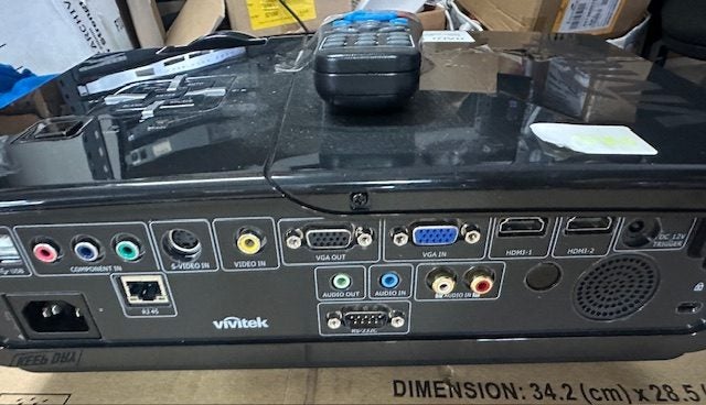 Vivitek Full HD Projector High Brightness 3600 Lumens Dual HDMI with Remote Carousel 4
