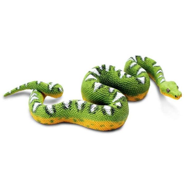 Safari Ltd Emerald Tree Boa Toy Figure Carousel 1