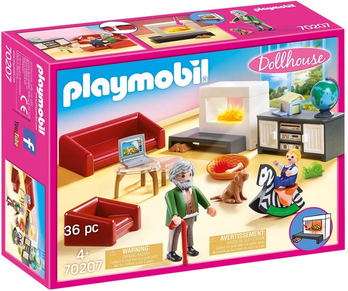 Playmobil: Confortable Living Room (70207) Carousel 1