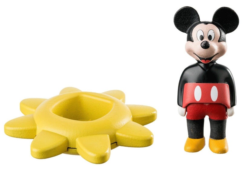 Playmobil: 1.2.3 & Disney - Mickey's Spinning Sun with Rattle Feature (71321) Carousel 2