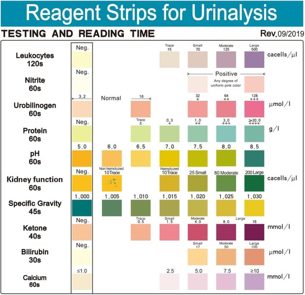 100pcs URS 10-in-1 Urine Test Strips *NZ Stock Deal* Carousel 2