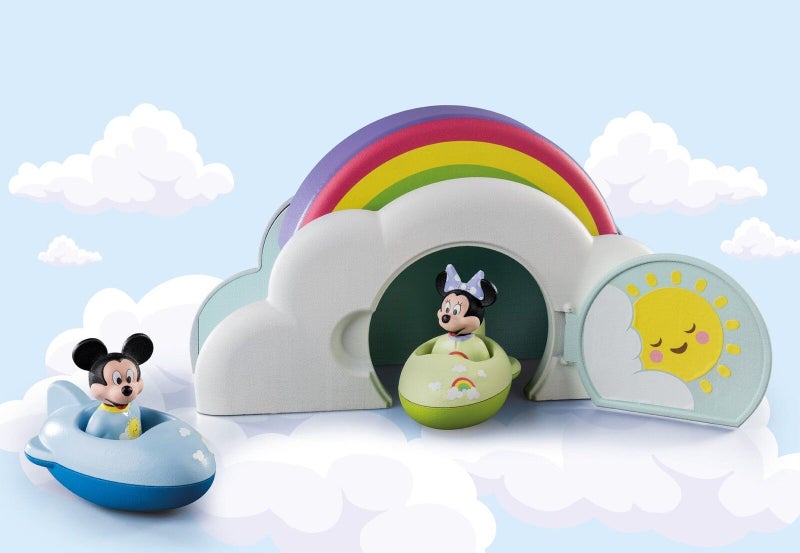 Playmobil: 1.2.3 & Disney - Mickey's & Minnie's Cloud Home (71319) Carousel 5