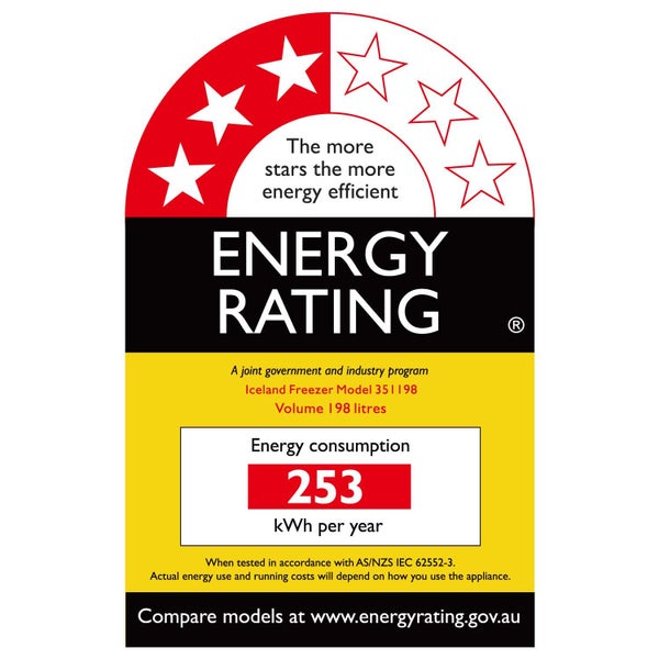 198L Chest Freezer White - Mechanical Carousel 3