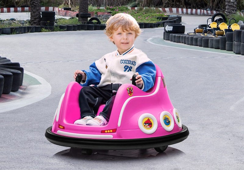 Electric Bumper Car Kids Ride On Toy Remote Control Carousel 2