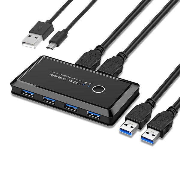 New USB KVM Switch 4 Ports Sale Sale Carousel 1