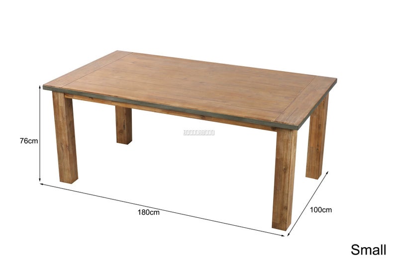 KANSAS 7PC Dining Set - 2.1M Table Carousel 2