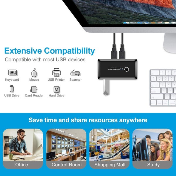 New USB KVM Switch 4 Ports Sale Sale Carousel 13