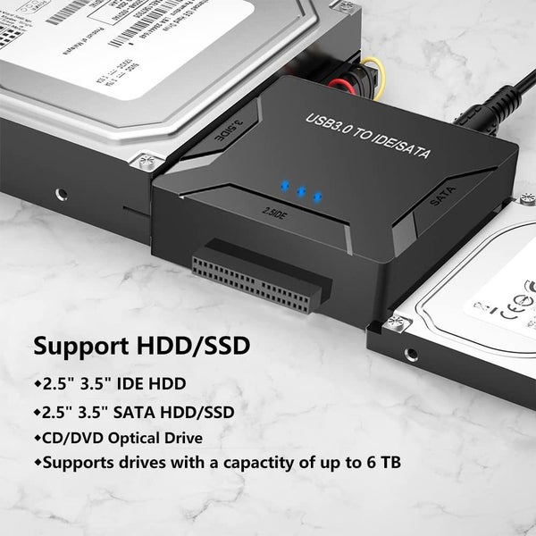 New USB to SATA/IDE Adapter on Afterpay Carousel 12