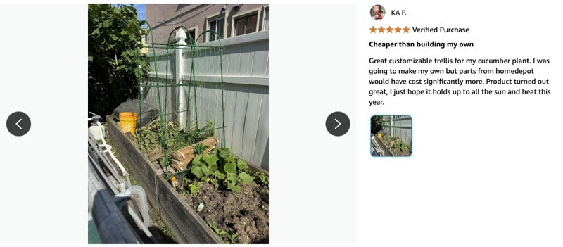 Cucumber Trellis for Raised Bed Sale NZ Stock Deal Carousel 13